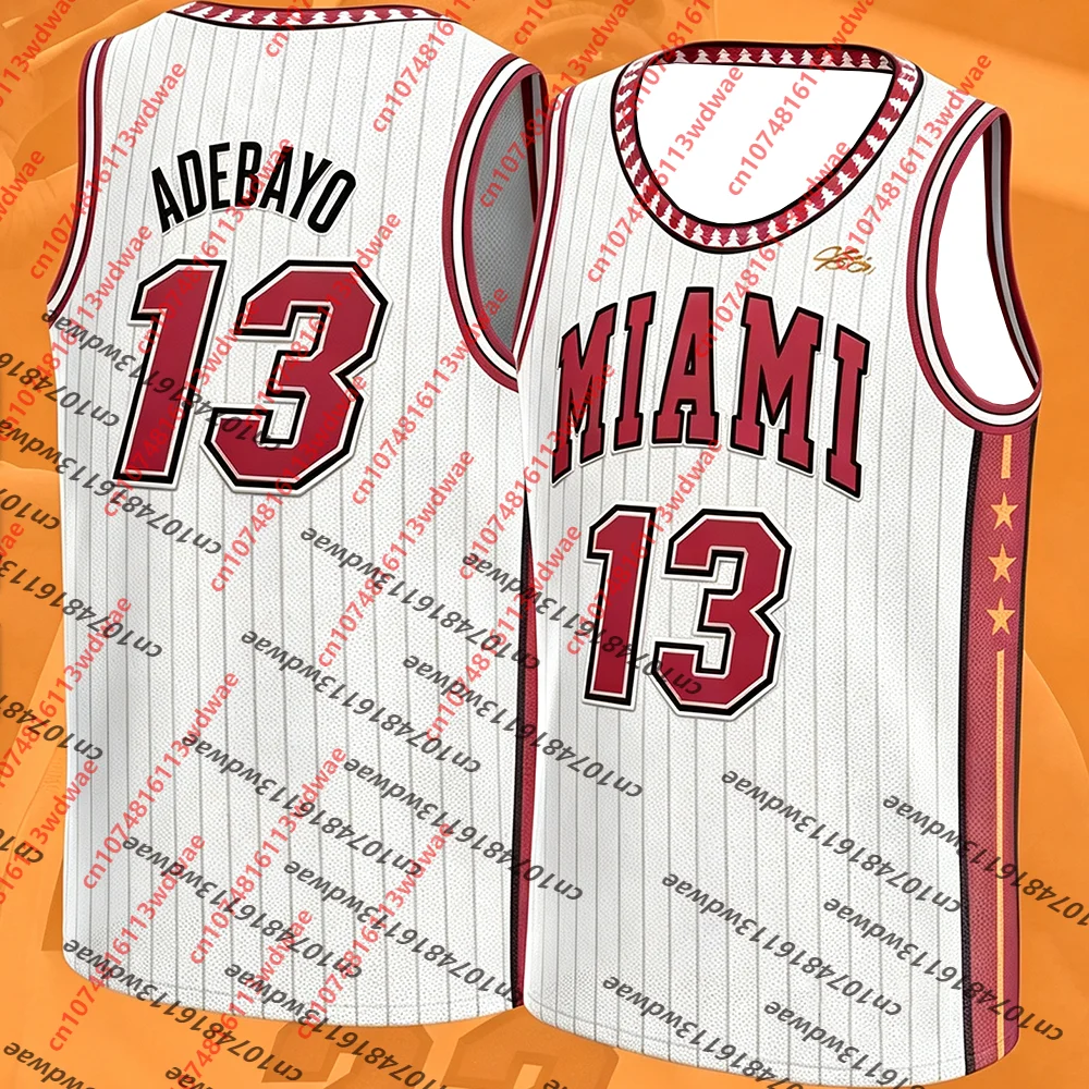 Miami Antetokounmpo#7 Basketball Jersey Unisex Sleeveless Tank Top Special Edition Mesh Vest For Men Women Basketball Sport Fans