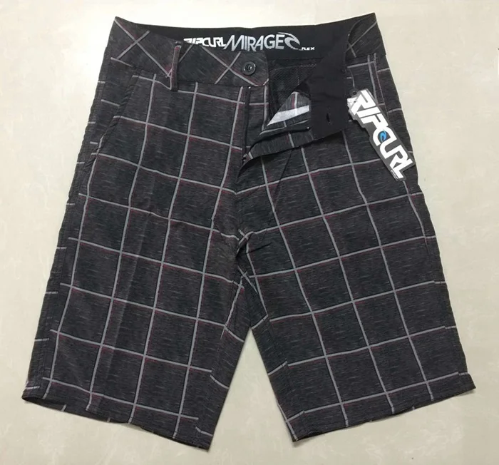 

Мужские повседневные пляжные шорты с четырехсторонней эластичной резинкой, быстросохнущие, для серфинга и плавания, свободного кроя, летняя активная одежда