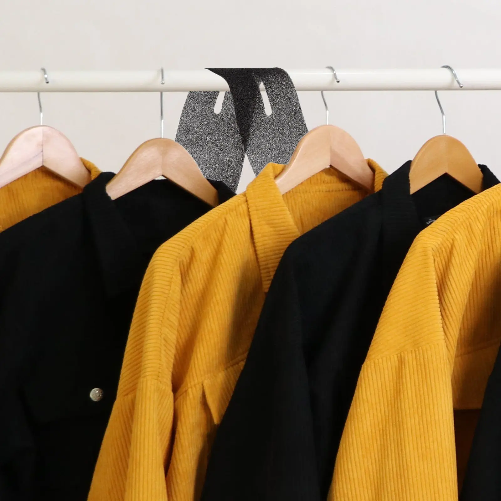 50Pcs Protective Hanger Sponge Cover Non-Slip Clothes Rack Cover Lightweight Easy Storage Strong Adaptability for Most Hangers