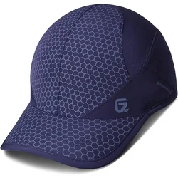 Cappello da corsa elasticizzato GADIEMKENSD con tesa morbida, berretto con visiera in rete ad asciugatura rapida nuova estate uomo donna sport all'aria aperta Golf cappello da sole