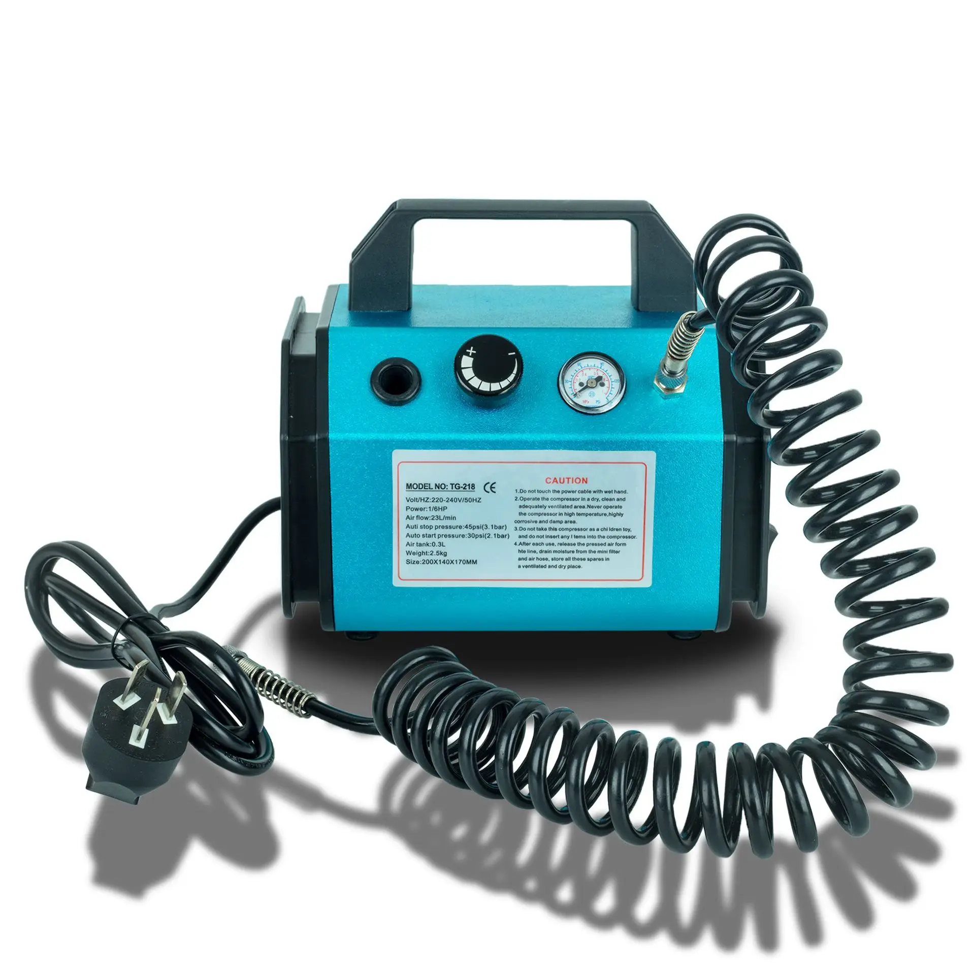 Desktop high pressure portable air pump multi-scene spraying tool