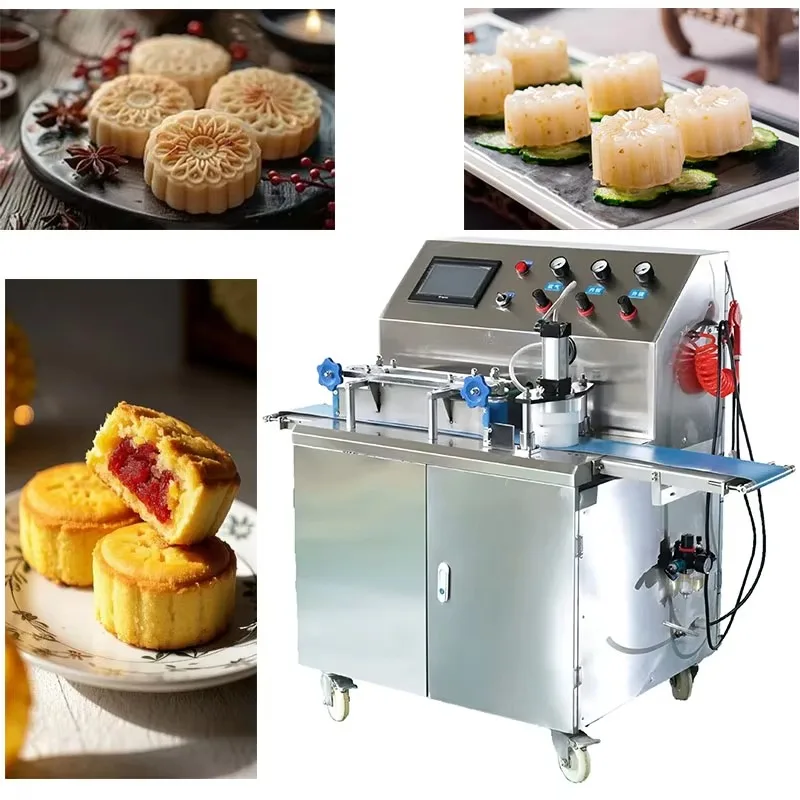 Mooncake Forming Machine Automatic Cake Biscuit Making Machine Production Line High Efficiency