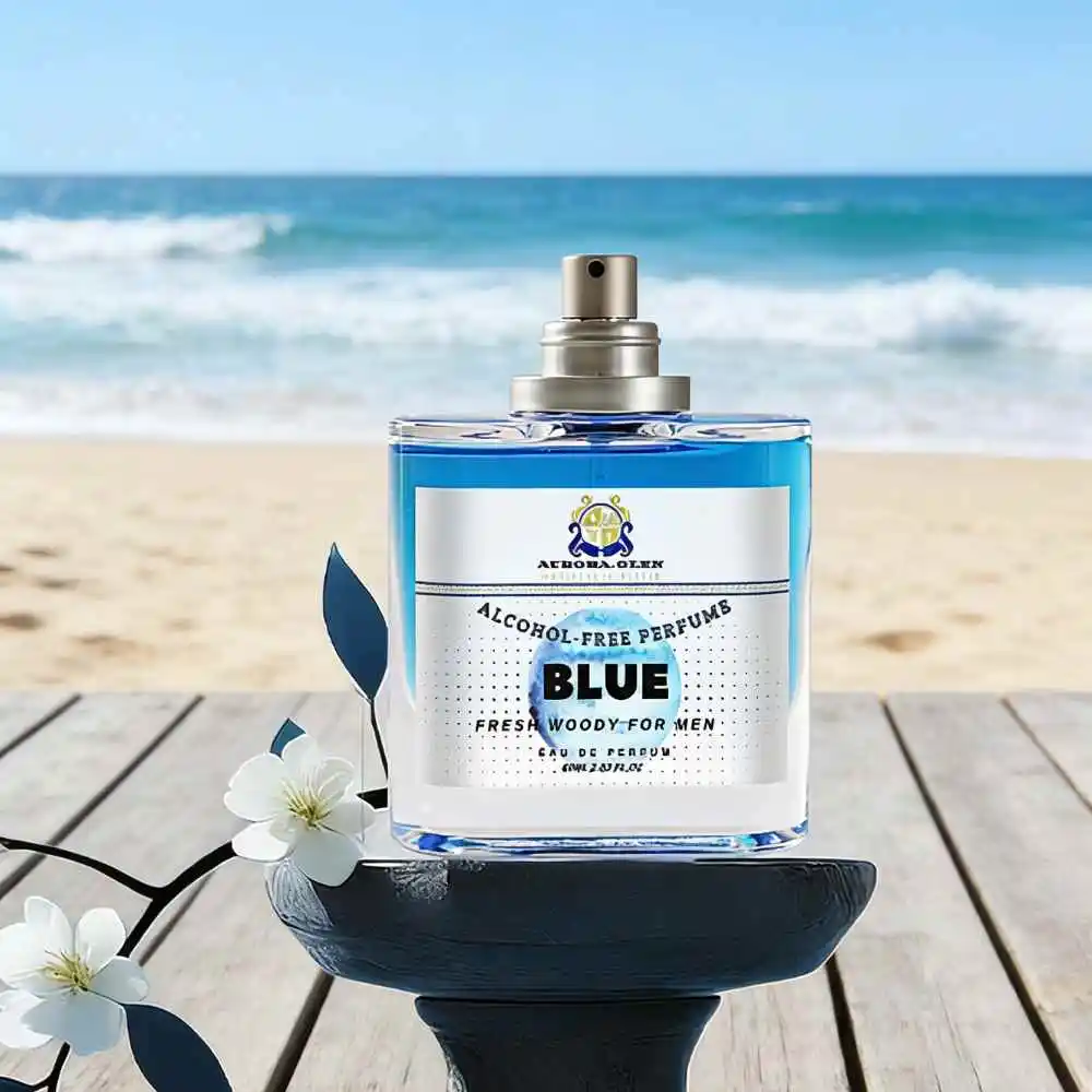 

AURORA·GLEN Blue: Men's Body Spray with the Same Fresh Woody Scent, 60ml—Refreshing, Clean, Beach-Ready, Portable, Luxury Brand