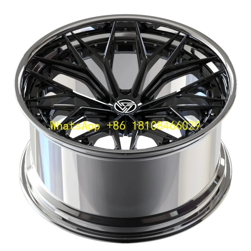 

XINLAI Custom Deep Concave 5x112 8x114.3 2-Piece Racing Car Rims Wheels Aluminum Alloy Forged Wheels for BMW Audi Porsche Benz