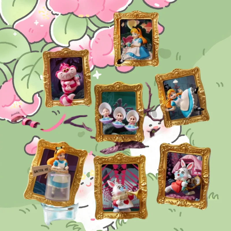 

Подлинная серия Disney Alice Art Gallery слепая коробка милая экшн-фигурка коробка-сюрприз настольный декор игрушки забавные подарочные игрушки для девочек