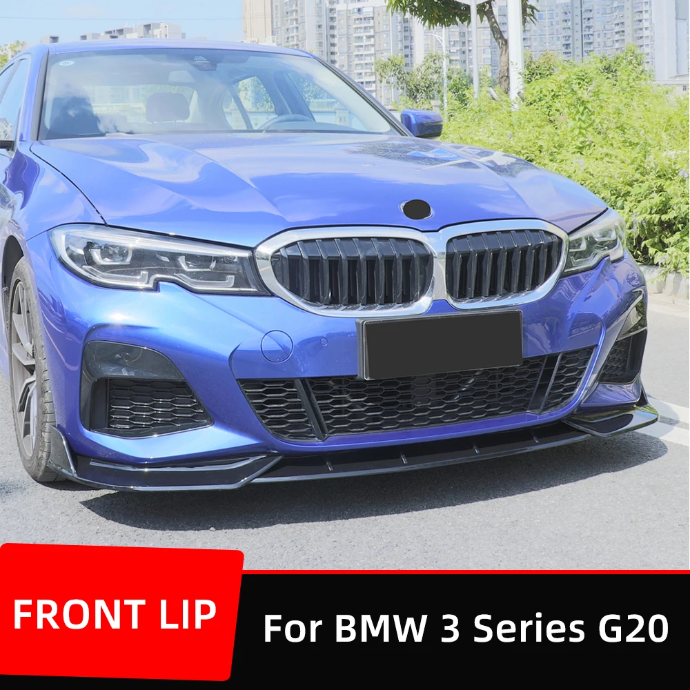 

Front Bumper Splitter Lip Spoiler Diffuser Guard Body Kit Cover For BMW G20 G21 Pre-Lci 320i 320d 330i M340i 2019-2022 Accessori