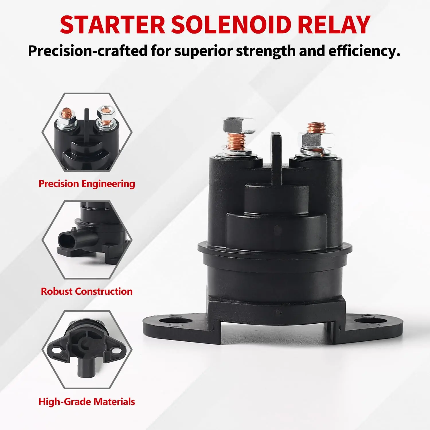 278001802 278003012 Starter Solenoid Part for Can am Defender Commander Maverick X3 Seadoo 3D GS GSI GSX GTI GTS GTX HX LRV RX R