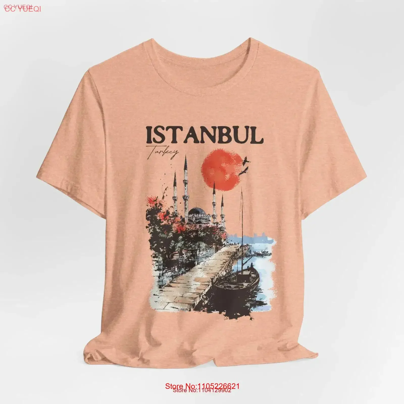 Istanbul Turkey T Shirt Travel Vintage Style for her vintage Washed Versatile homme graphic Comfortable Slightly Soft