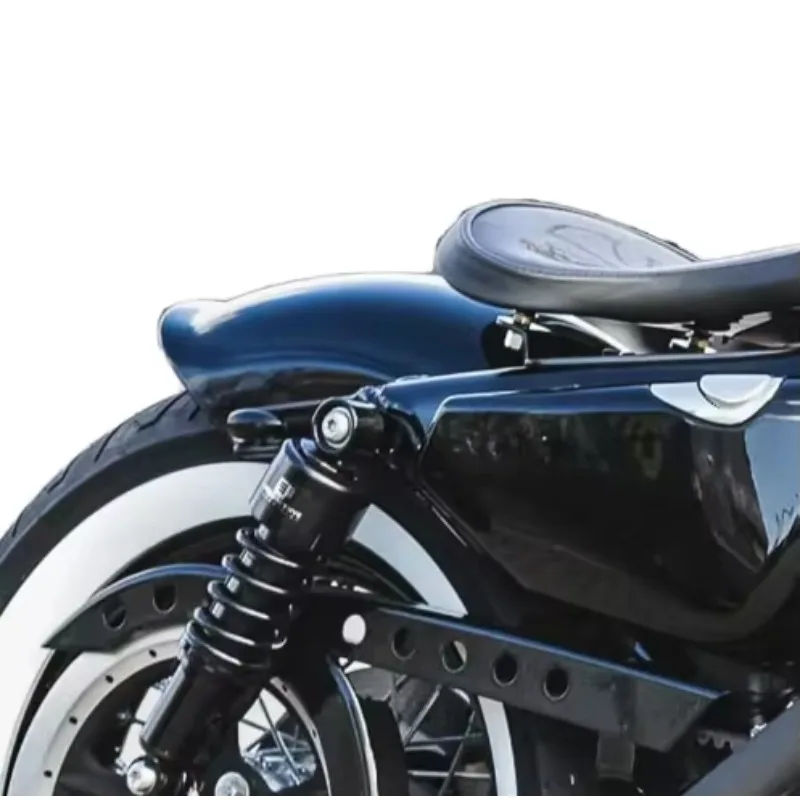 Fit HD Chiefdom 2004-Later XL Sportster Short Rear Fender ABS Plastic Look For 883/1200 Motorcycle Retrofit/Upgrade New