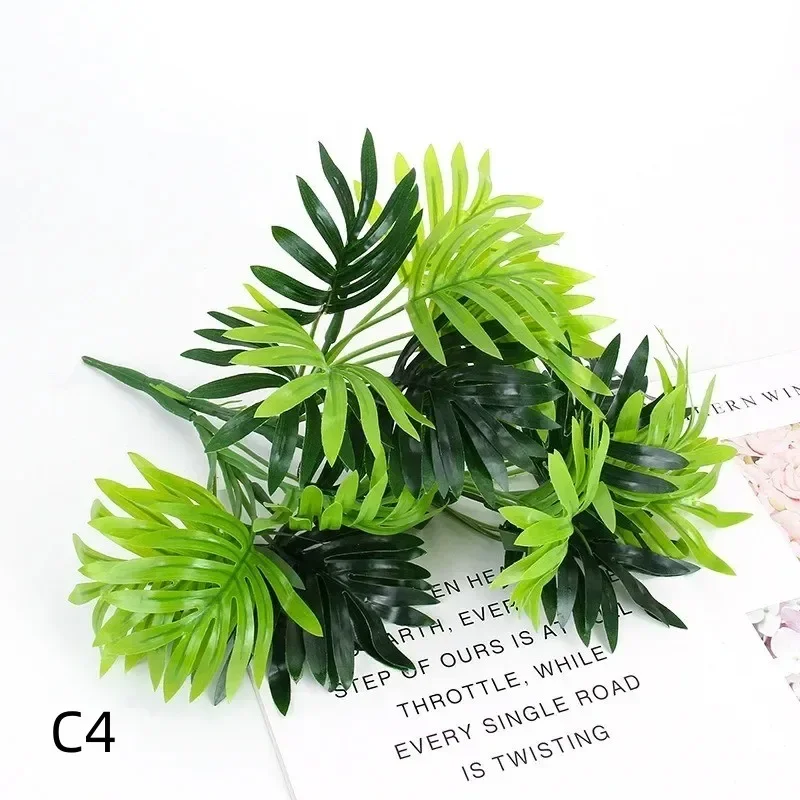 Künstliche Pflanze Schreibtischdekoration Künstliche Grünpflanzen-Accessoires Plastikblumen Außendekoration Hochzeitslocation-Dekoration – Detail 8