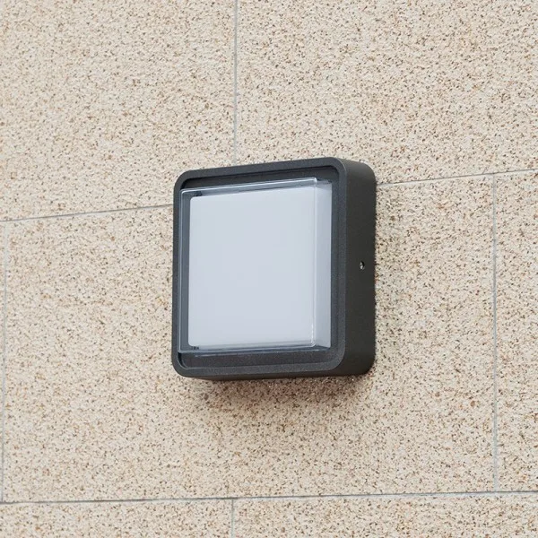 China Rustic Wall Lamps Supplier Custom Black 3000K Outdoor LED Wall Lights for Villa External Wall Lighting Project