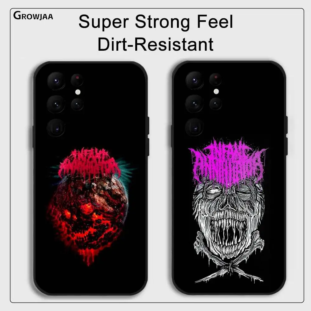 

Infant A-Annihilator Deathcore phone case for Samsung Galaxy S25 S24 S22 S23 Ultra S21 S20 Plus 5G