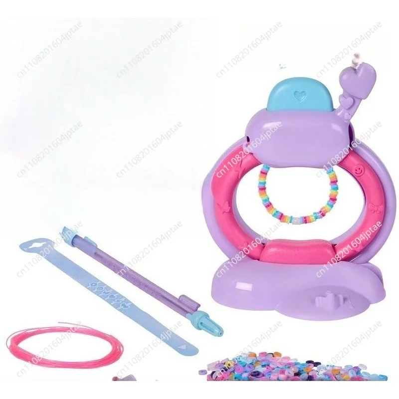 Hand-Cranked Bracelet Making Machine - DIY Handcraft Braiding Tool For Girls | Friendship Bracelet Toy Gift