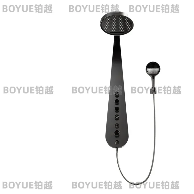 High Pressure Shower Head Set Multi Function Handheld Sprayer Bathroom Rainfall Faucet Mixer Tap Kit Wall Mounted Bath