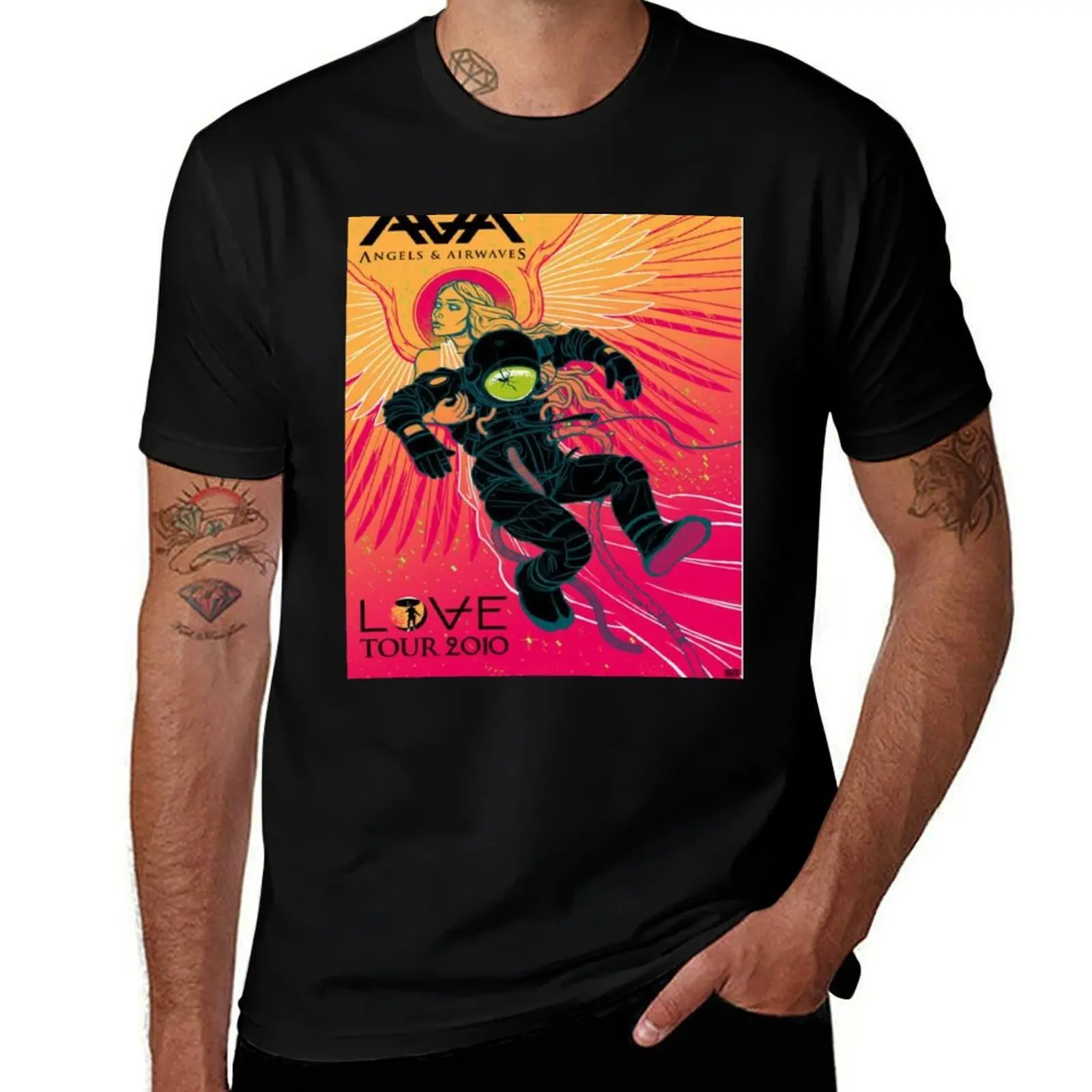 Angels And Airwaves Rock Band T-Shirt t shirt man cotton T-Shirt