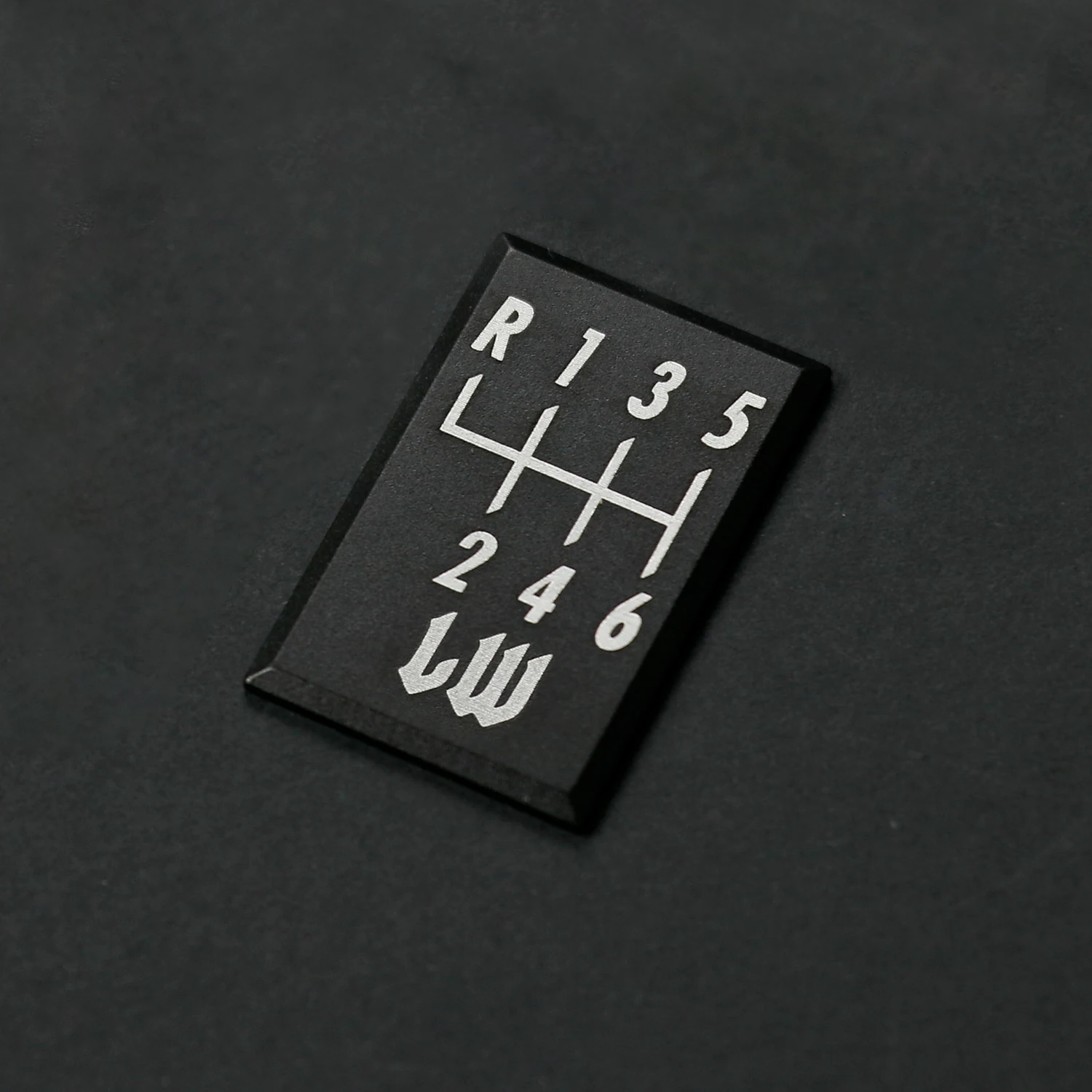 LW والعتاد التحول المقبض وضع رافعة التحول مقبض ملصق شعار شارة