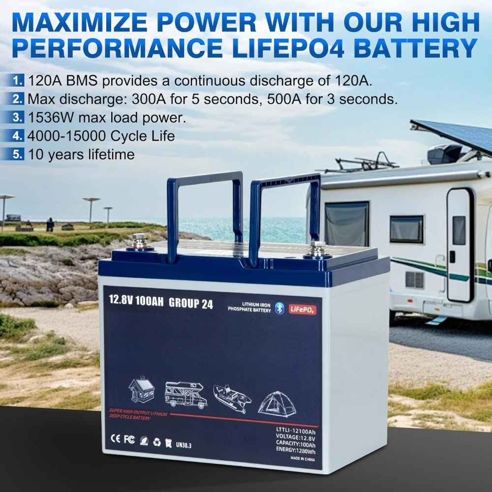 12V 100Ah Bci Group…