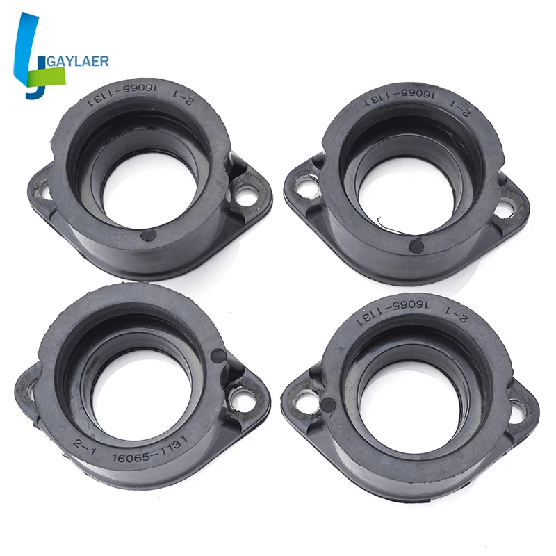 Motorcycle Carburetor Interface Adapter Intake Manifold Pipe For Kawasaki KZ1000 ZX1100 ZN1100 GPZ1100 ZXT10A 16065-1131 view 2