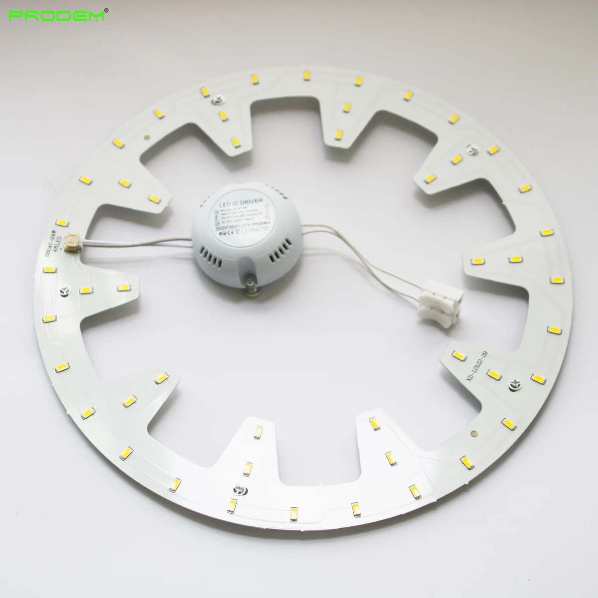 DIY Install Round 24W LED Ceiling Lamp PCB LED Techo Warm Cold White Circular Replace 50W 2D Tube 110V 120V 220V 230V 240V