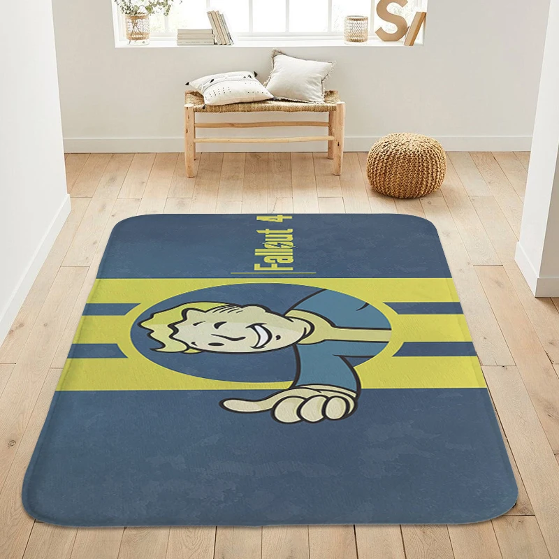 

Hallway Living Room Floor Carpet D-Fallouts Kitchen Main Door Entry Mat Custom Doormat Balcony Bedroom Rug Slip-resistant