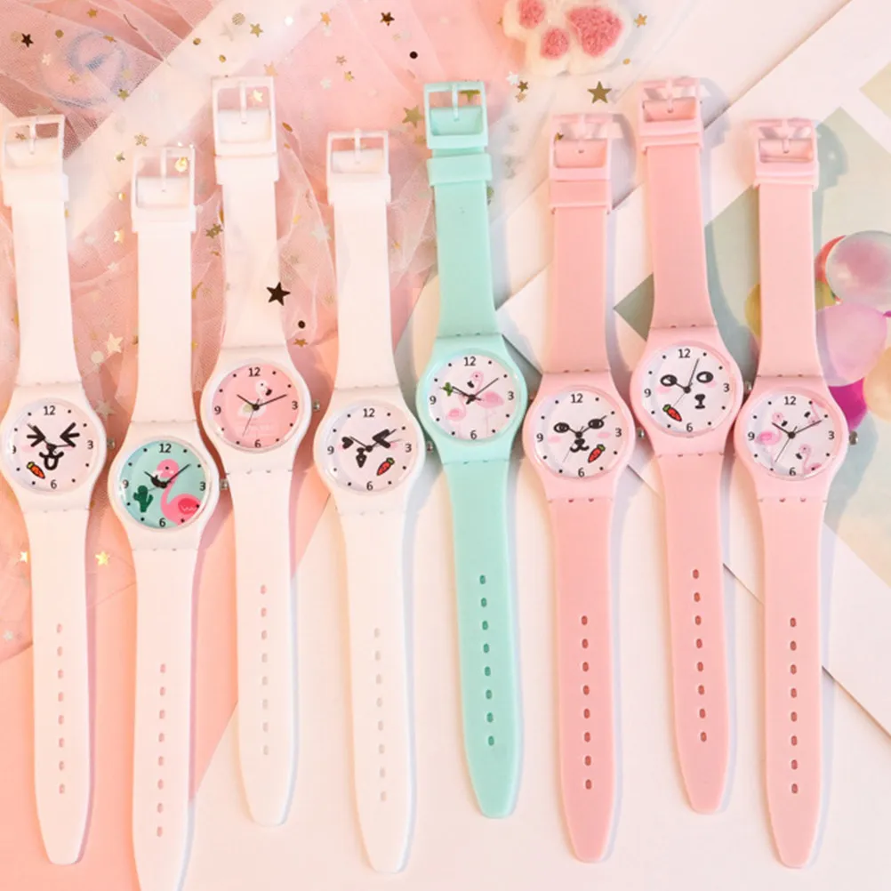 

1 шт., детские часы с кварцевым механизмом, детские наручные часы для мальчиков и девочек, подарок на день рождения, модные часы для студентов и малышей