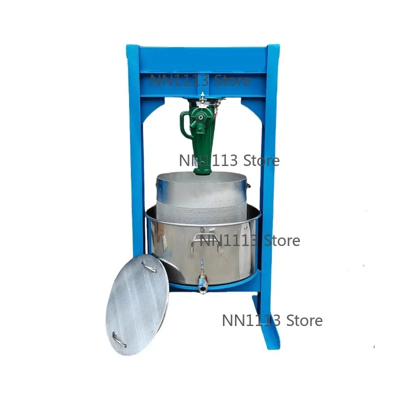 Multi-Function Manual Jack Nut Peanut Lard Oil Press Machine Stainless Steel with Core Motor Honey Fruit and Vegetable Press
