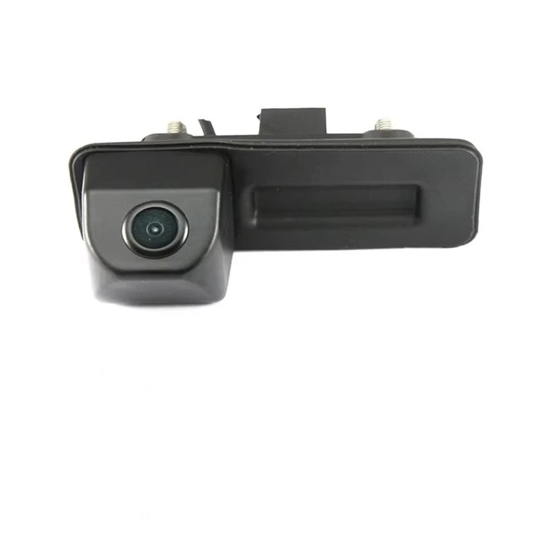For Skoda Roomster Fabia Octavia Yeti Superb Trunk Handle 92*35mm HD CCD Reversing Trajectory Tracking  Car Backup Camera
