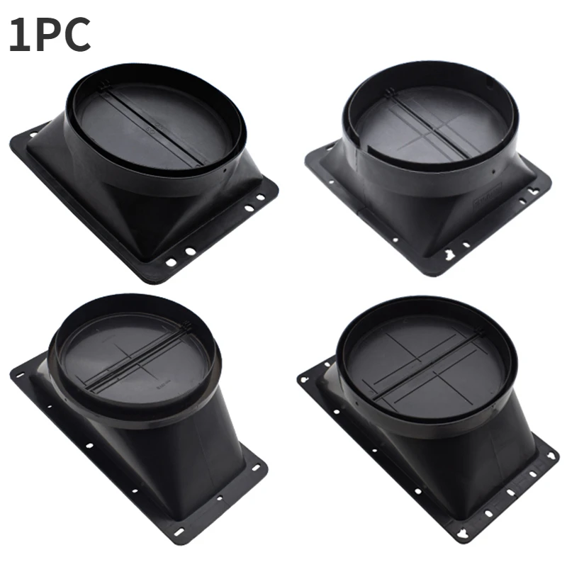 1PCS Range Hood Check Valve Exhaust Flue Pipe Base Odor Control Check Anti Smoke for Range Hood