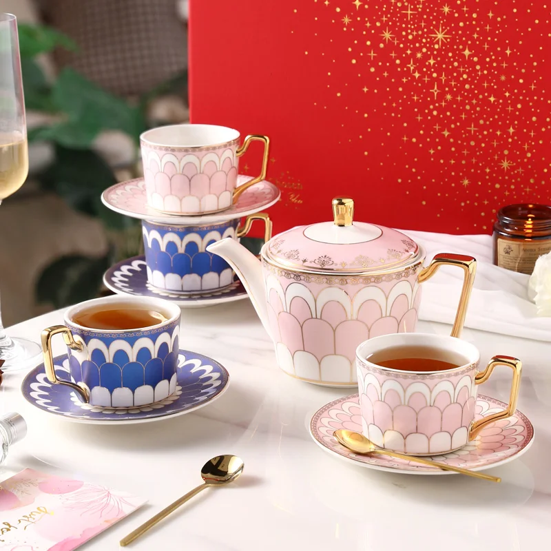 

Practical light luxury tea set gift box afternoon tea tea set