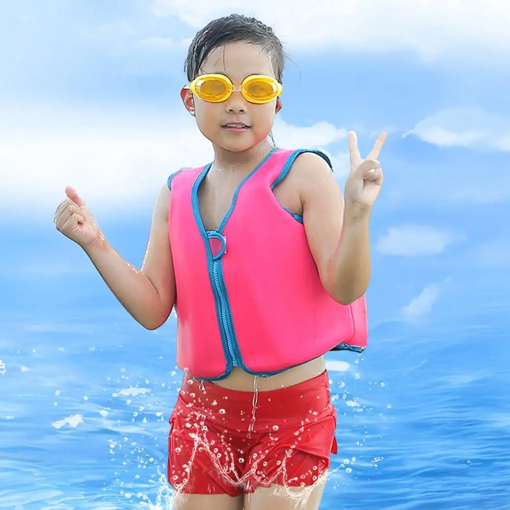 Swim Vest Toddler Buoyancy Jacket Swimming Aid for Pool Beach Adjustable Pool Floats Life Jackets for Boys Girls Aged 1-10 Years view 2