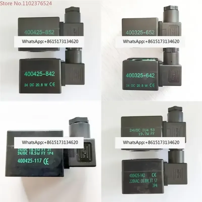 Solenoid Pulse Valve Coil 400425-842 852 342 117 142 400325-642 652 Replacement Part for Dust Collector