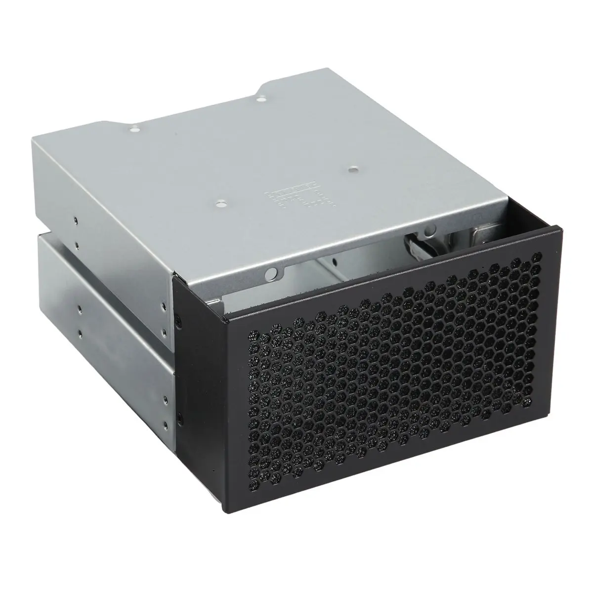 Fits for 3.5 to 5.25 Three-Disc Hard Drive Cages 2 Chassis Drives in the Chassis Hard Drive Box Computer Storage Expansion
