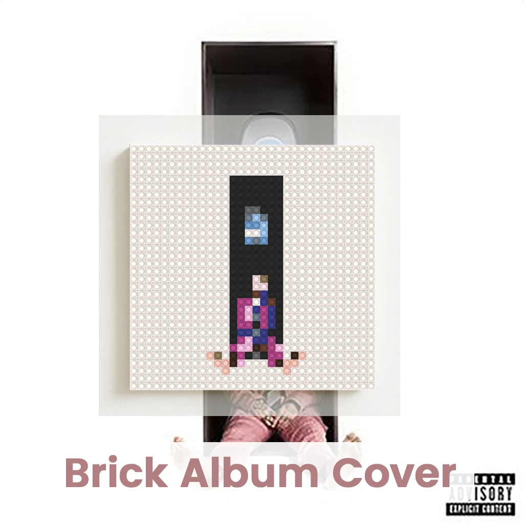 

Постер-мозаика DIY Moc Building Blocks с изображением альбома M-Mac Miller Hip Hop Rap Circles, музыкальный подарок, настенный декор