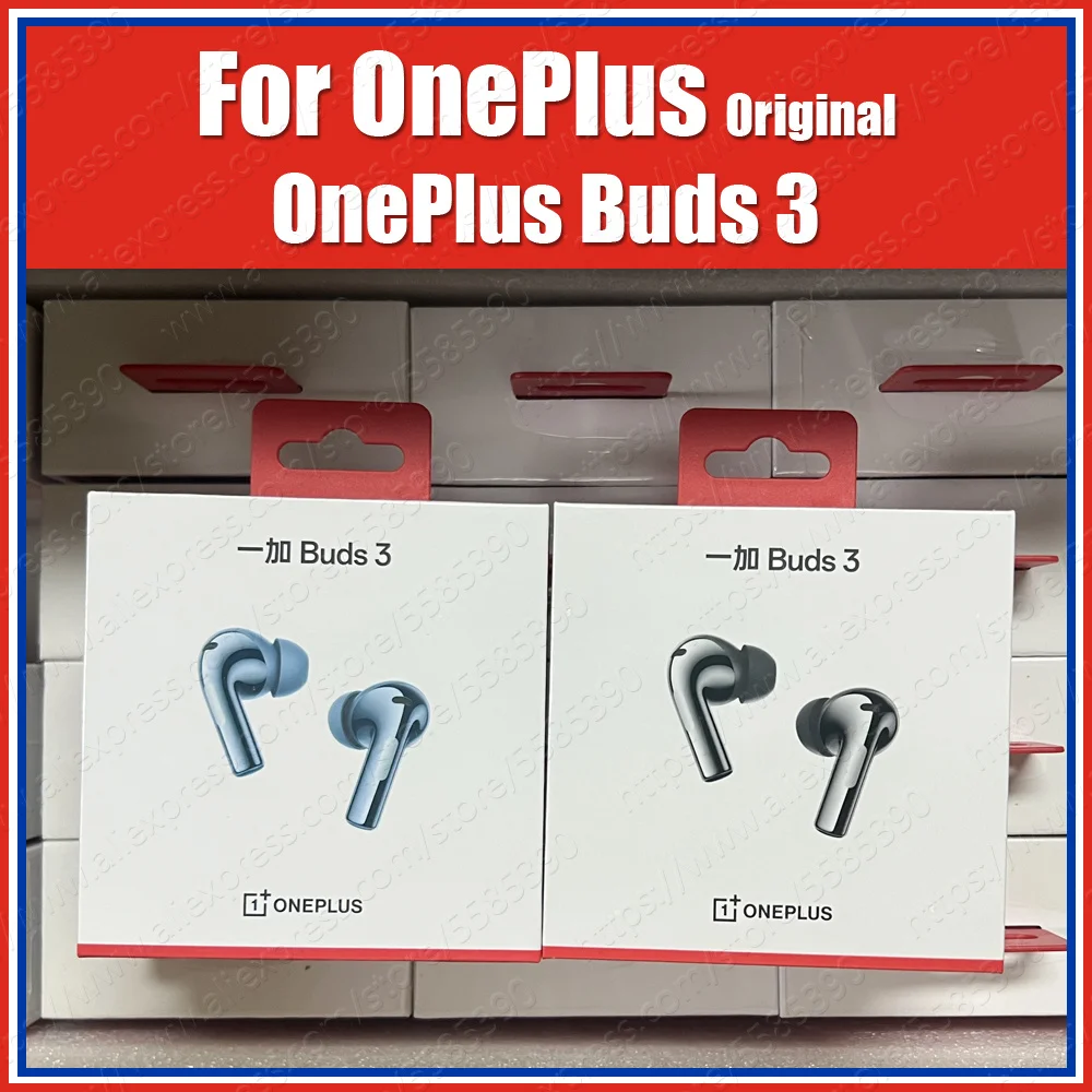 E509A 2024 Original OnePlus Buds 3 EarBuds ANC TWS 48dB Wireless Bluetooth Earphones Sports Headset IP55 LHDC/AAC/SBC