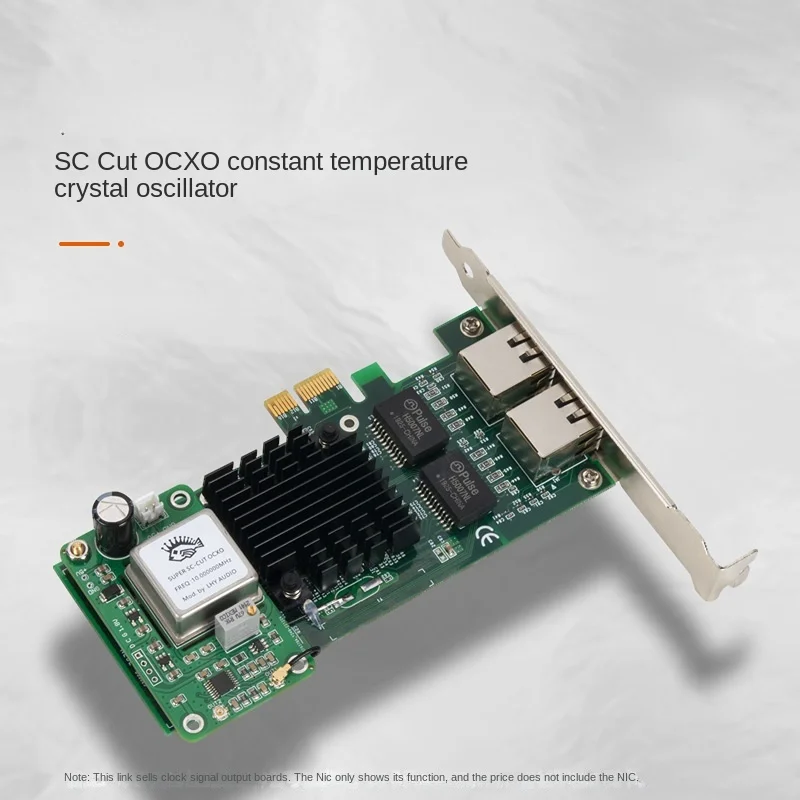 10MHz-160MHz frequency upgrade sc cut ocxo thermostatic crystal clock board two way output