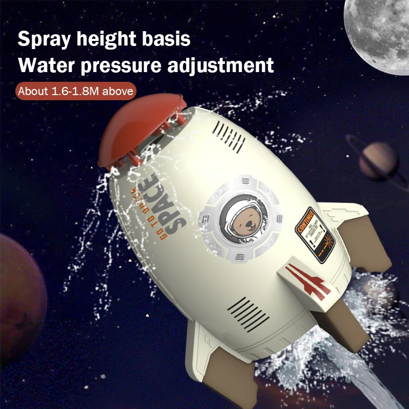 

Sprinkler Water Gun Yard Space Launcher Blaster Spinning Flying Splash Water Amusement Outdoor Toys Children's Day Gifts