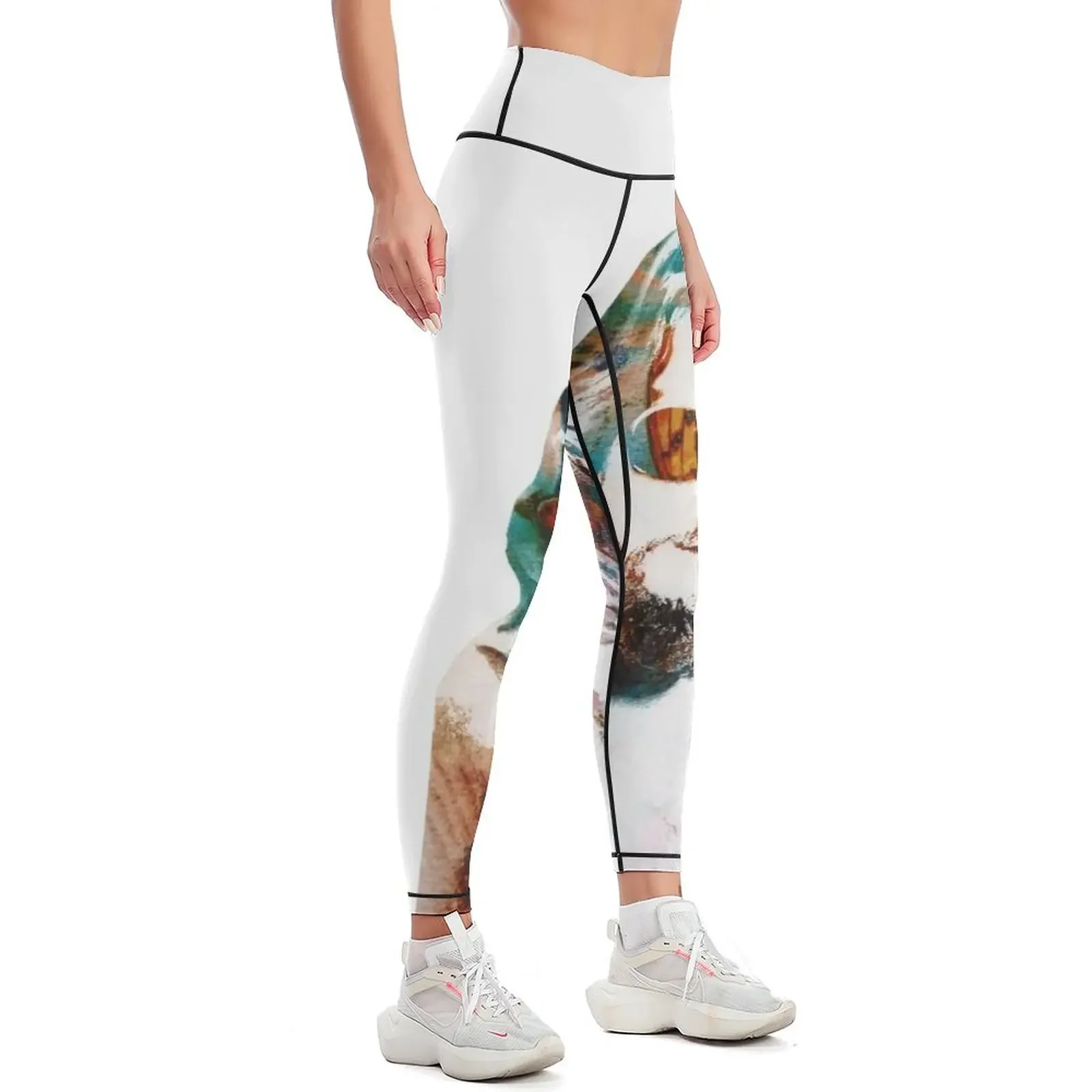 The Big Lebowski abstract Leggings push up legging Training pants Womens Leggings