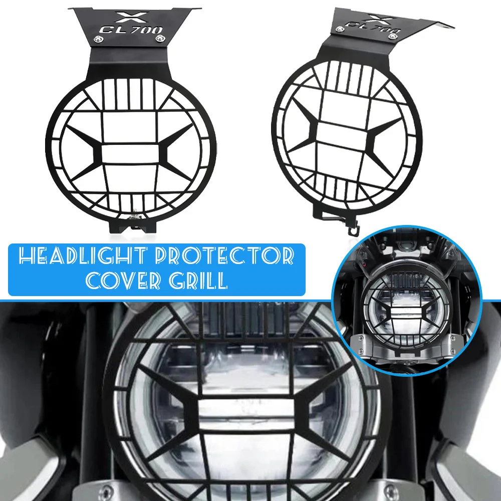 

Motorcycle Headlight Guard Grille Cover Protector FOR CFMOTO CF MOTO 700 CLX 700 CL_X 700 700CLX CLX700 2020-2025 2024 2023