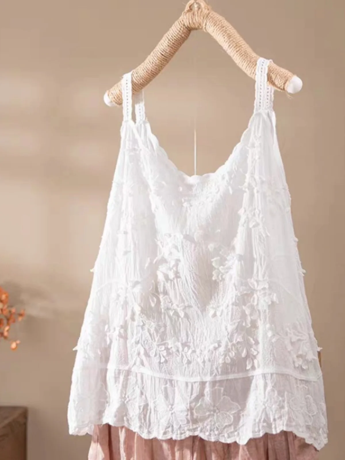 الرجعية المطرزة المحاصيل الأعلى المرأة الصيف فضفاض التخسيس Svel سترة ملابس داخلية ملابس خارجية غير رسمية نظام الغابات Sle #4