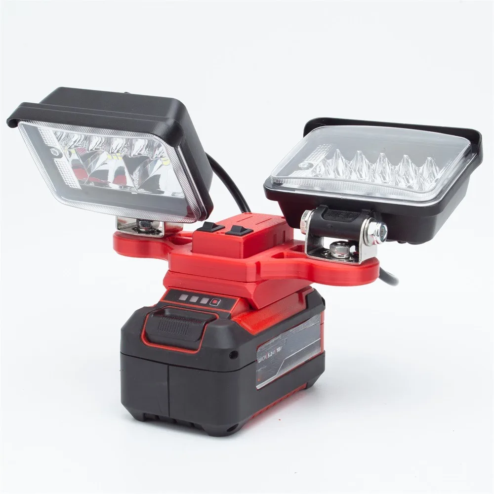 Lithium Battery  LED Work Light, for OZITO 20V Battery Powered Portable Outdoor Light with USB (excluding Battery)