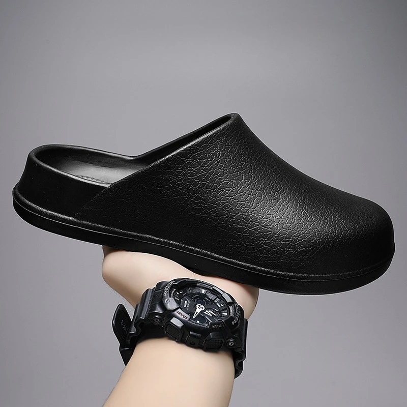 Original Men Clogs Slippers Comfort Mules Sandals Summer EVA Waterproof Non-slip Chef shoes Workers Outdoor Fishing Shoes
