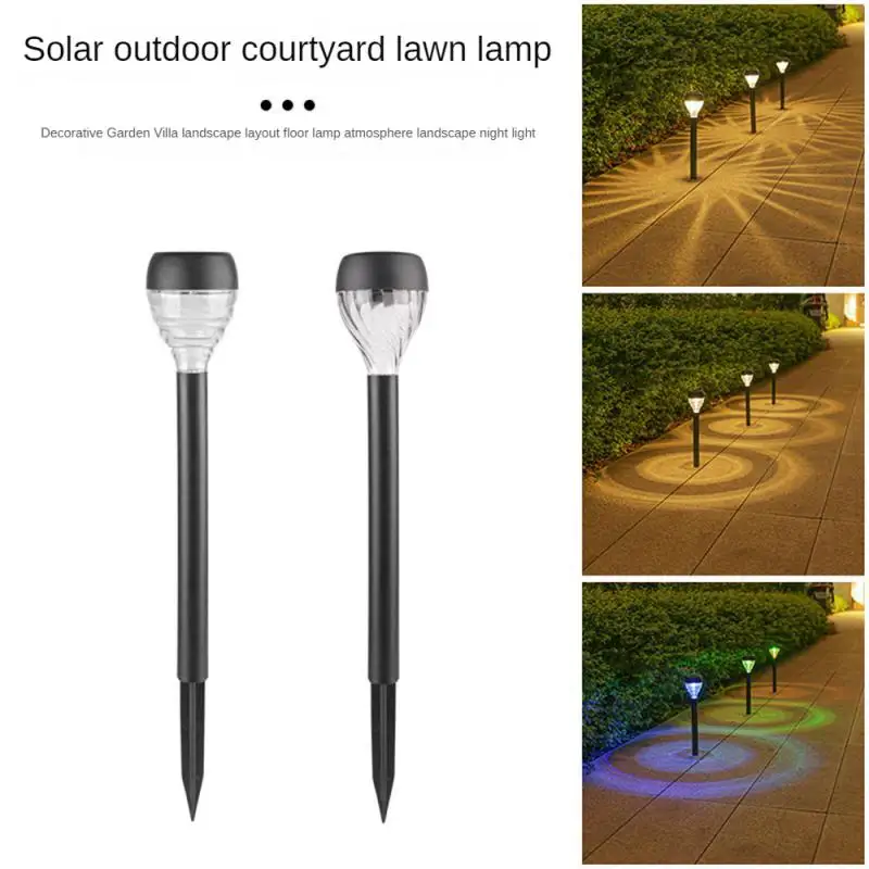 Outdoor Solar Lights Garden Lights Solar Powered Lamp Lantern Waterproof Landscape Lighting Pathway Yard Lawn Garden Decoration