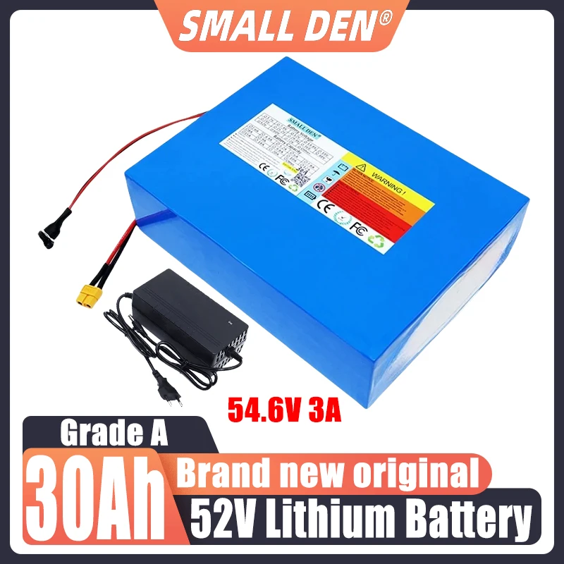 

52v 30ah 14s10p 18650 customizable 30000mAh 1500W Lithium Battery for Balance Car, Electric Bicycle,electric scooters,Tricycle