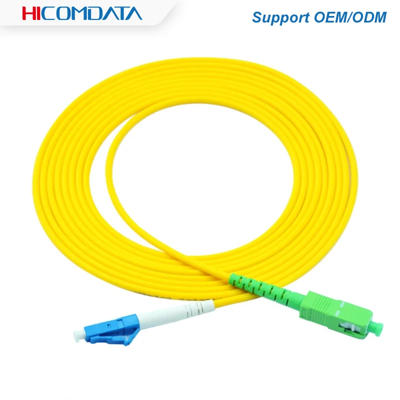 Imagem -03 - Apc-lc Upc 3m Simples Único Modo Fibra Óptica Cabo Remendo Sc-lc 2.0 mm 3.0 mm Ftth Fibra Cabo Remendo 1m 3m 5m 10m sc