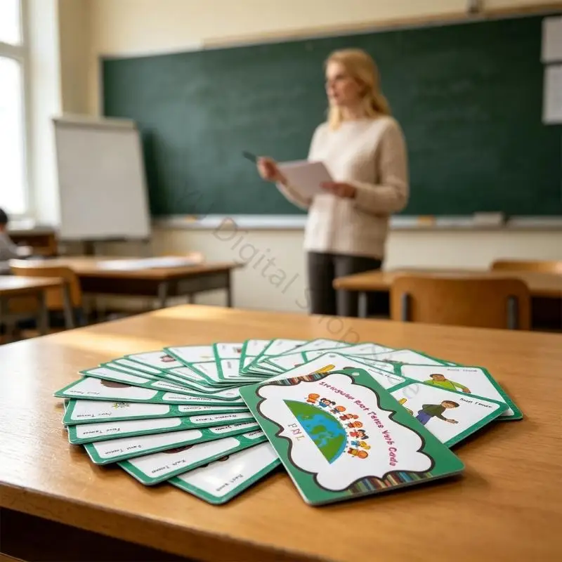 96BA Lernkarten für unregelmäßige Verb-Wörter für Kinder, doppelseitige Lernkarten für Vergangenheitsformen – Detail 10
