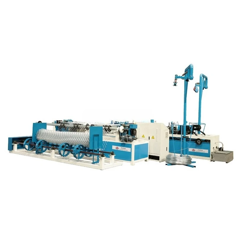 Customized Automatic High Productivity Chain Link Fence Machine Suppler