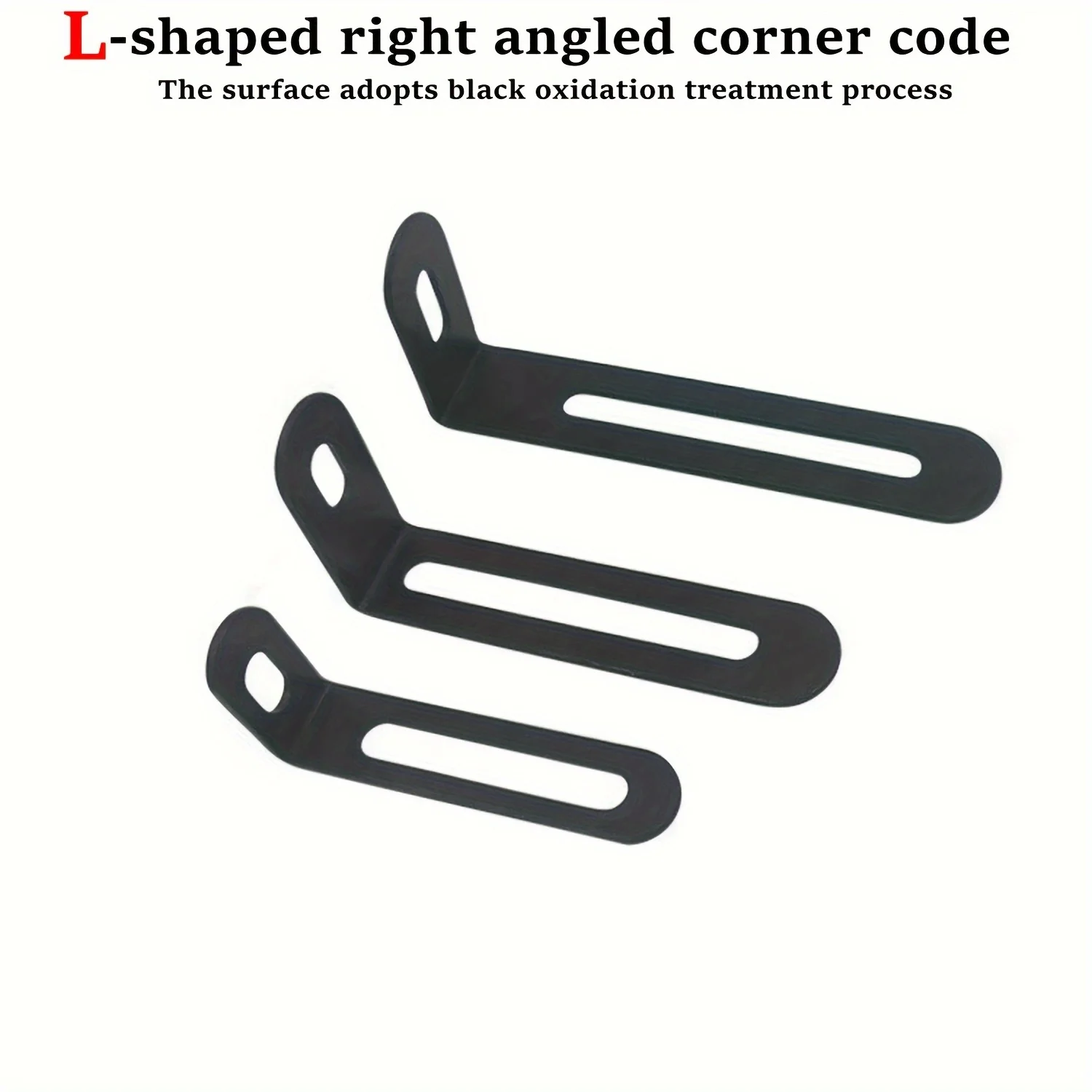 

10pcs L-shaped right angle size, laminated support pad, fixed corner size, furniture hardware accessories bracket bed frame