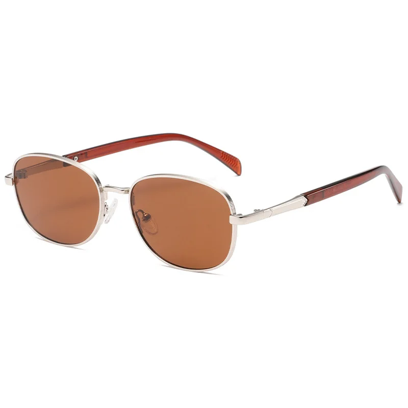 

BX Retro Fashion Metal Square Frame UV400 Sun Protection Sunglasses Unisex Classic Style Eye Wear for Men And Women