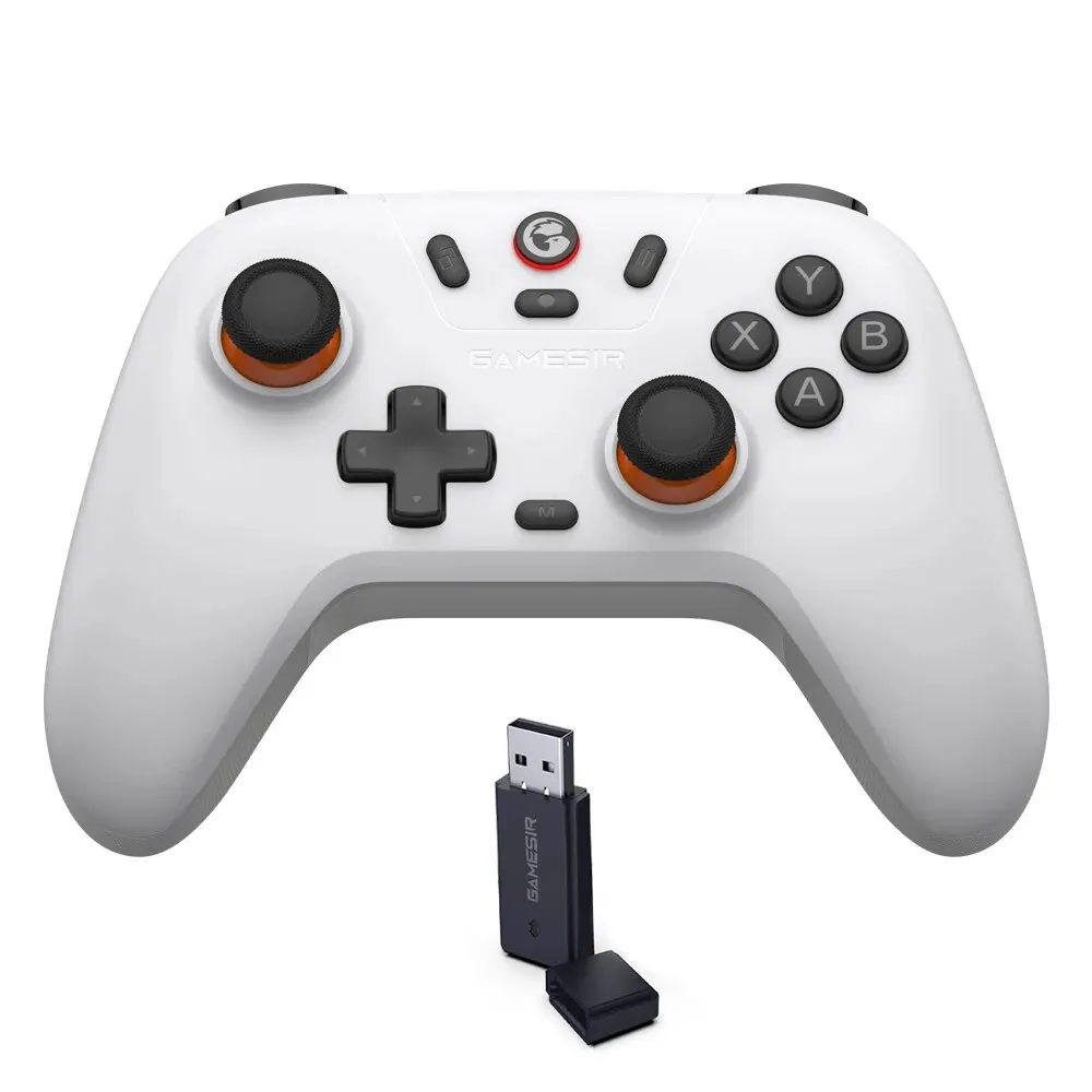 GameSir Nova Lite draadloze gamepad, gamecontroller met Bluetooth, dongle, bedraad voor Switch, Android, IOS, PC & Steam-games
