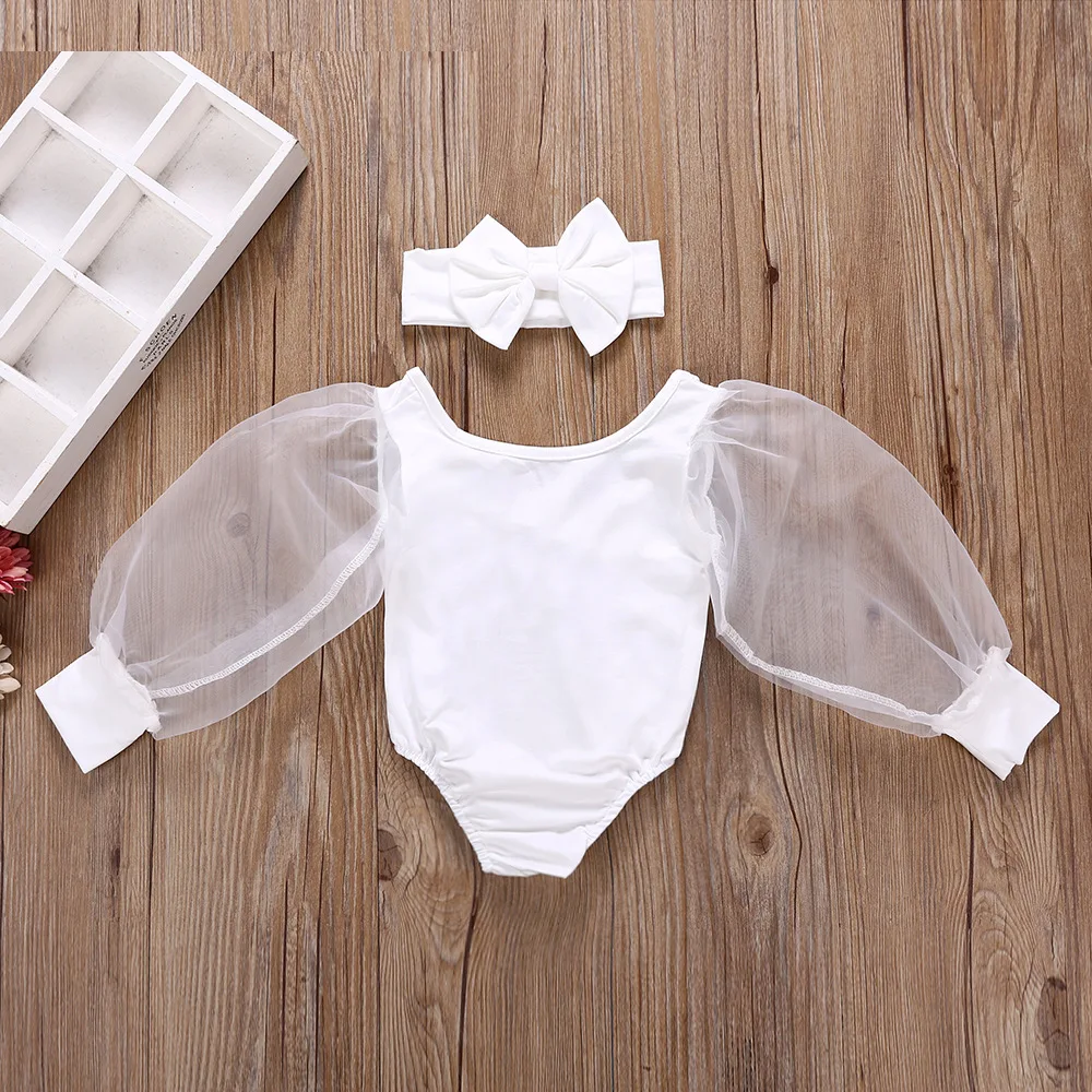 Autumn Newborn Infant Girl Clothes  Fashion Lovely Long Sleeve Bodysuit  Kids Girls Clothing Set Baby Girls Costume 2pcs Suit